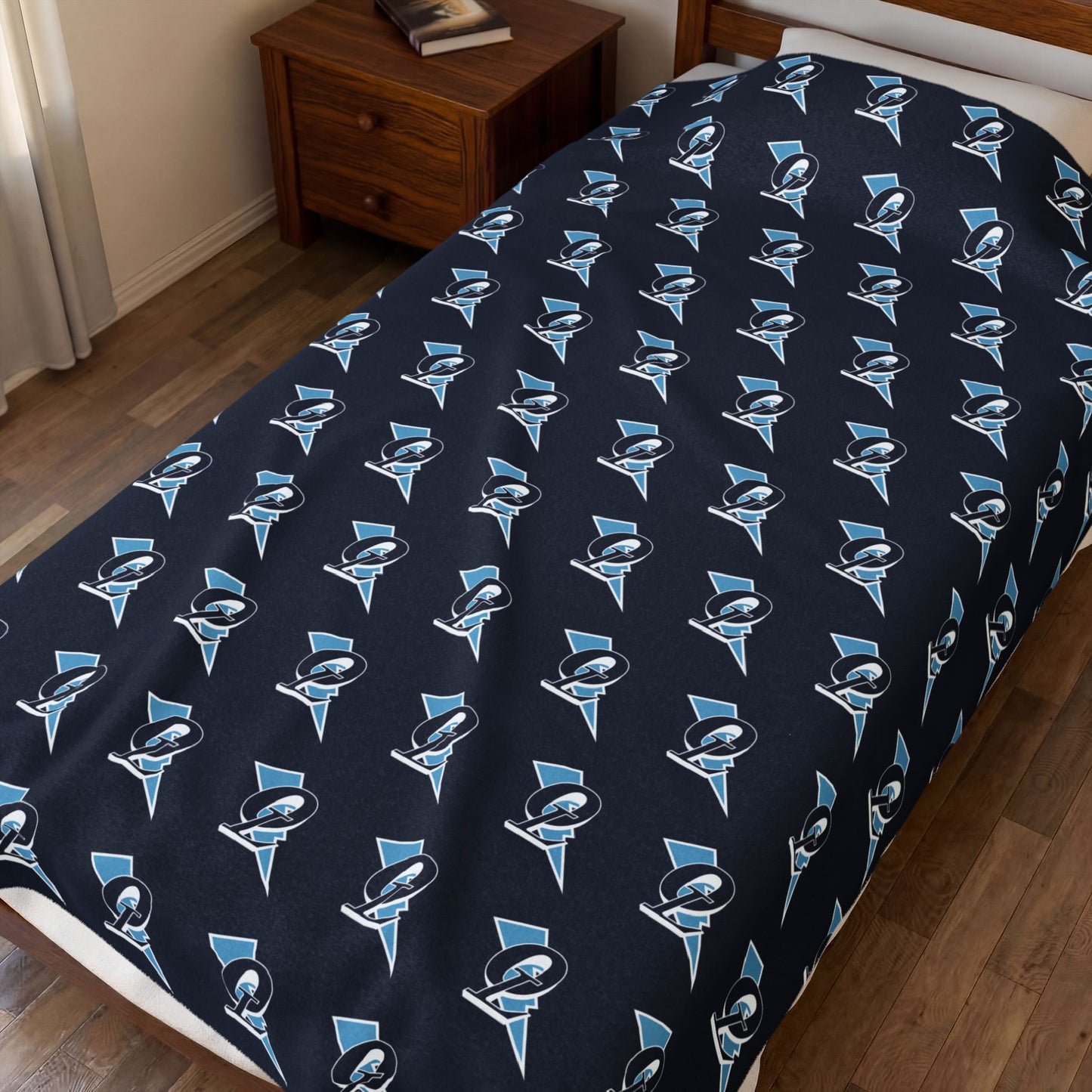 Lightning Velveteen Plush Blanket