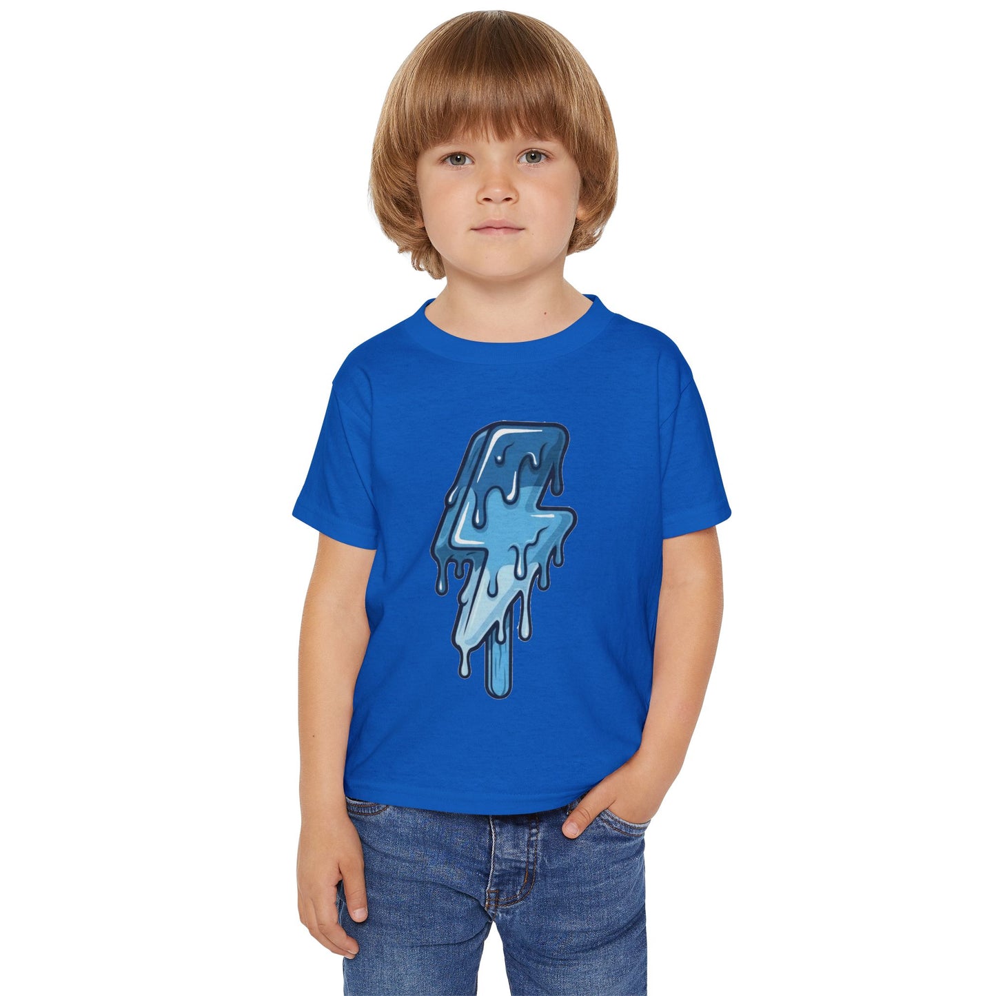Toddler Lightning Dripping Bolt T-Shirt