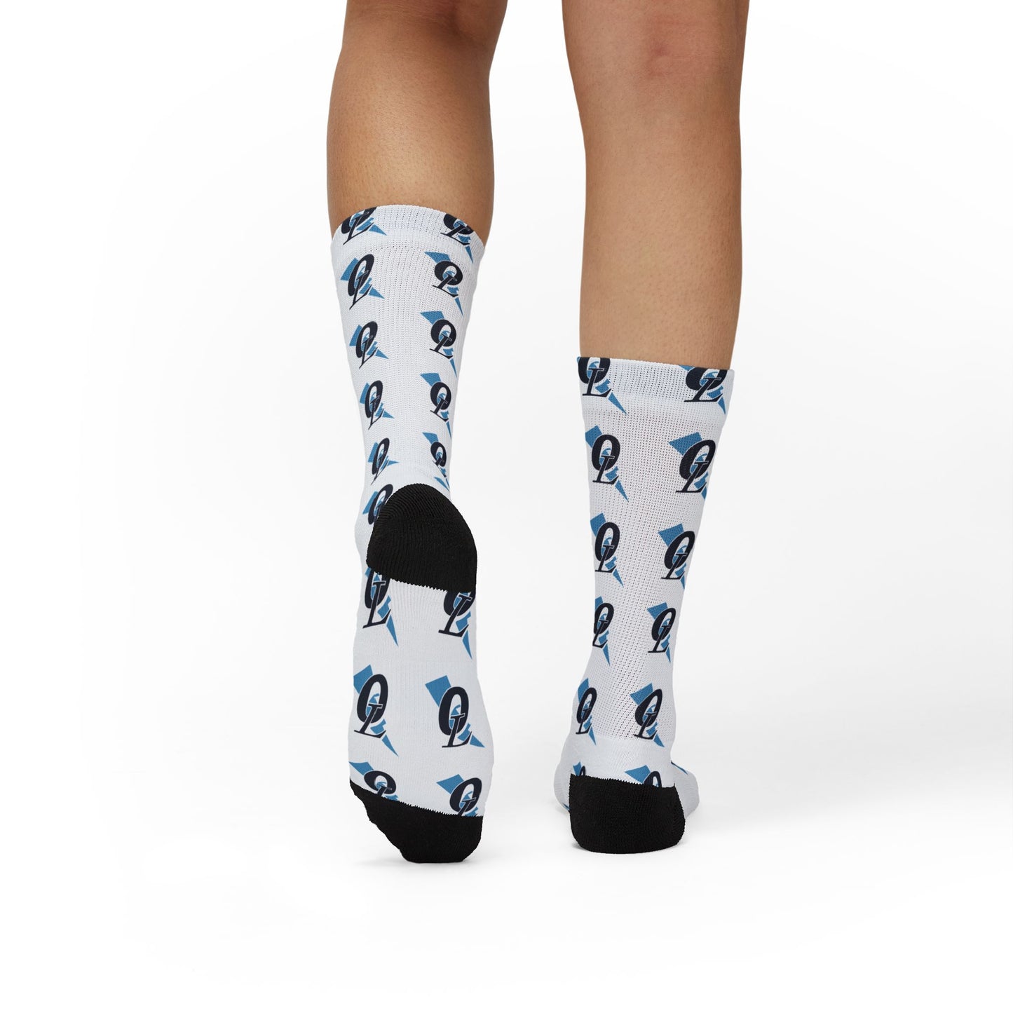 Lightning All-Over Print Socks