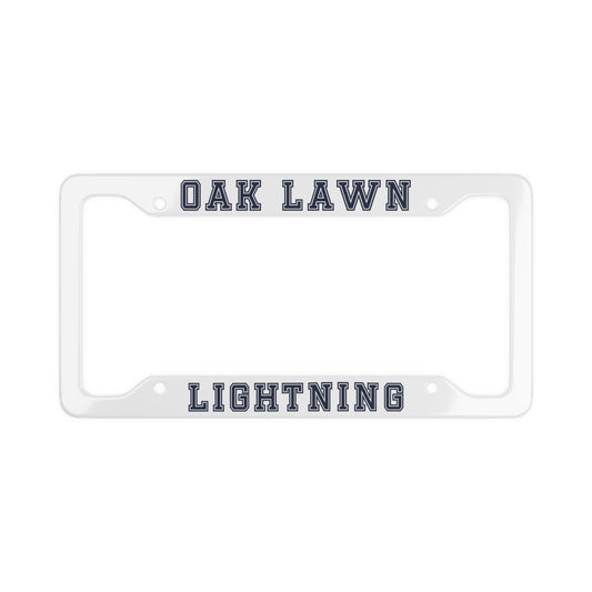 Lightning License Plate Frame