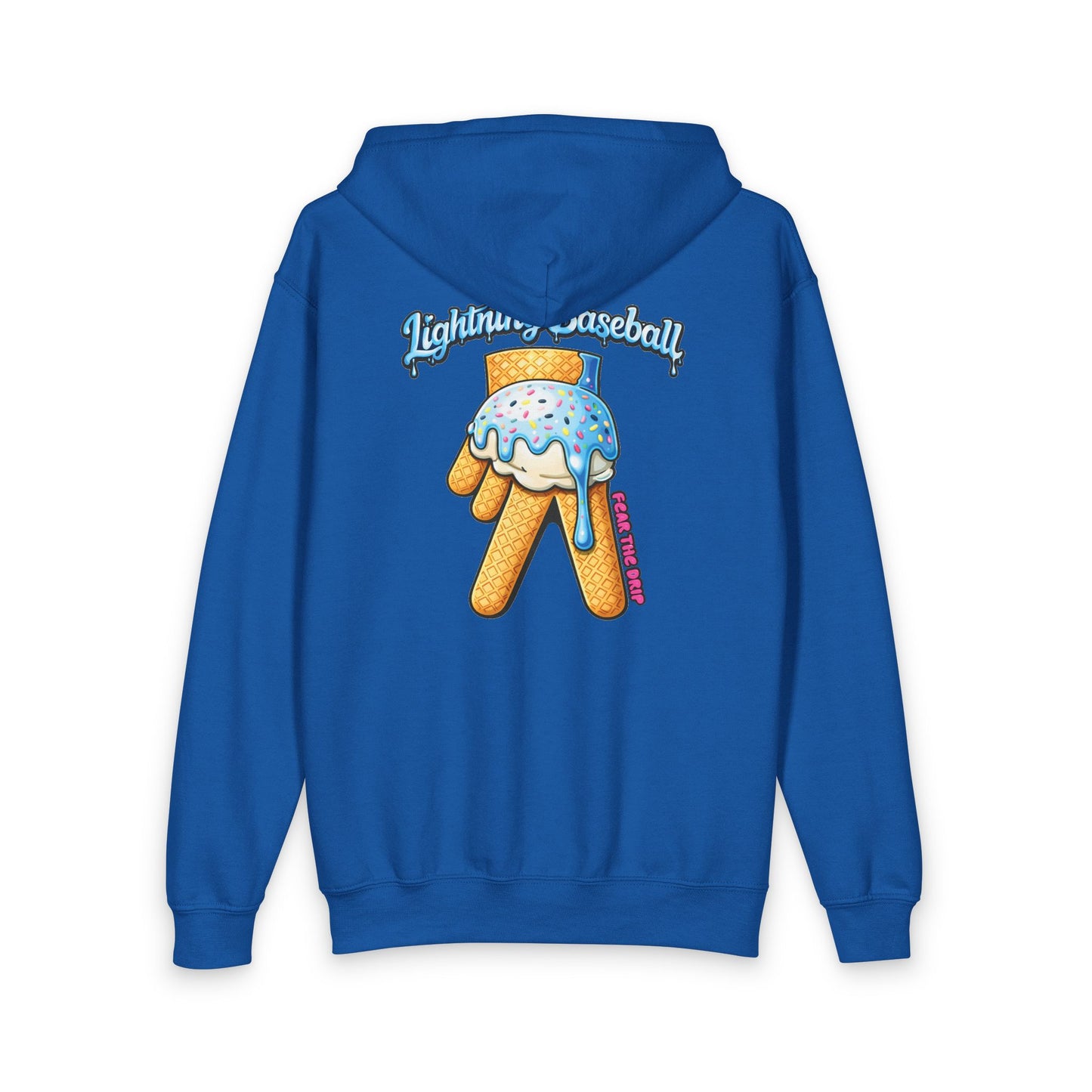 Kids' Lightning Peace Cone Hoodie