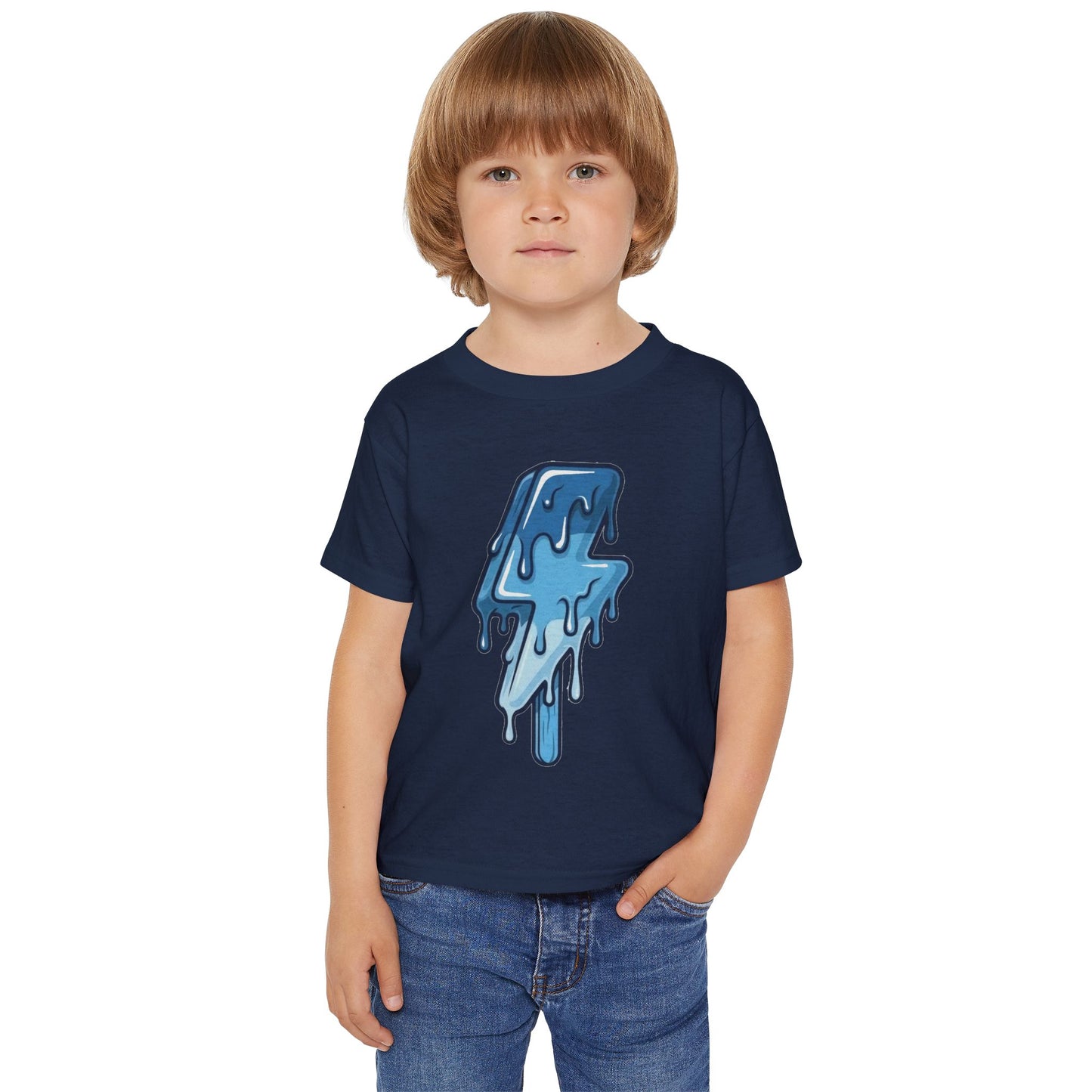 Toddler Lightning Dripping Bolt T-Shirt