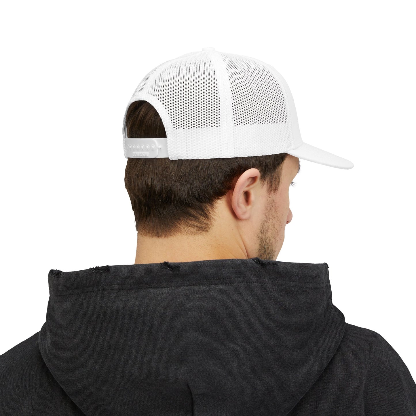 Men's Lightning Left Offset Snapback Trucker Hat