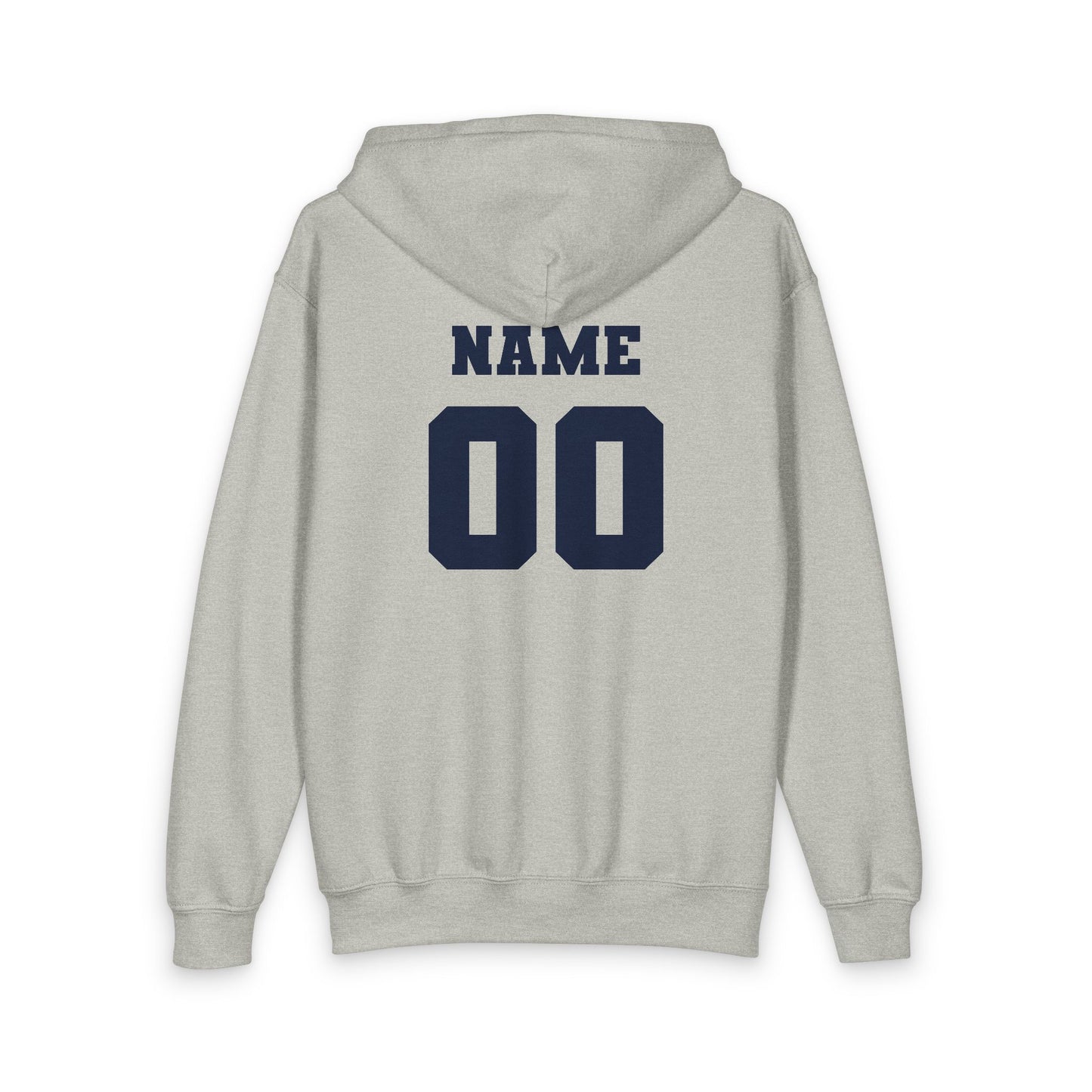 Kid's Lightning Name & Number Full-Zip Hoodie