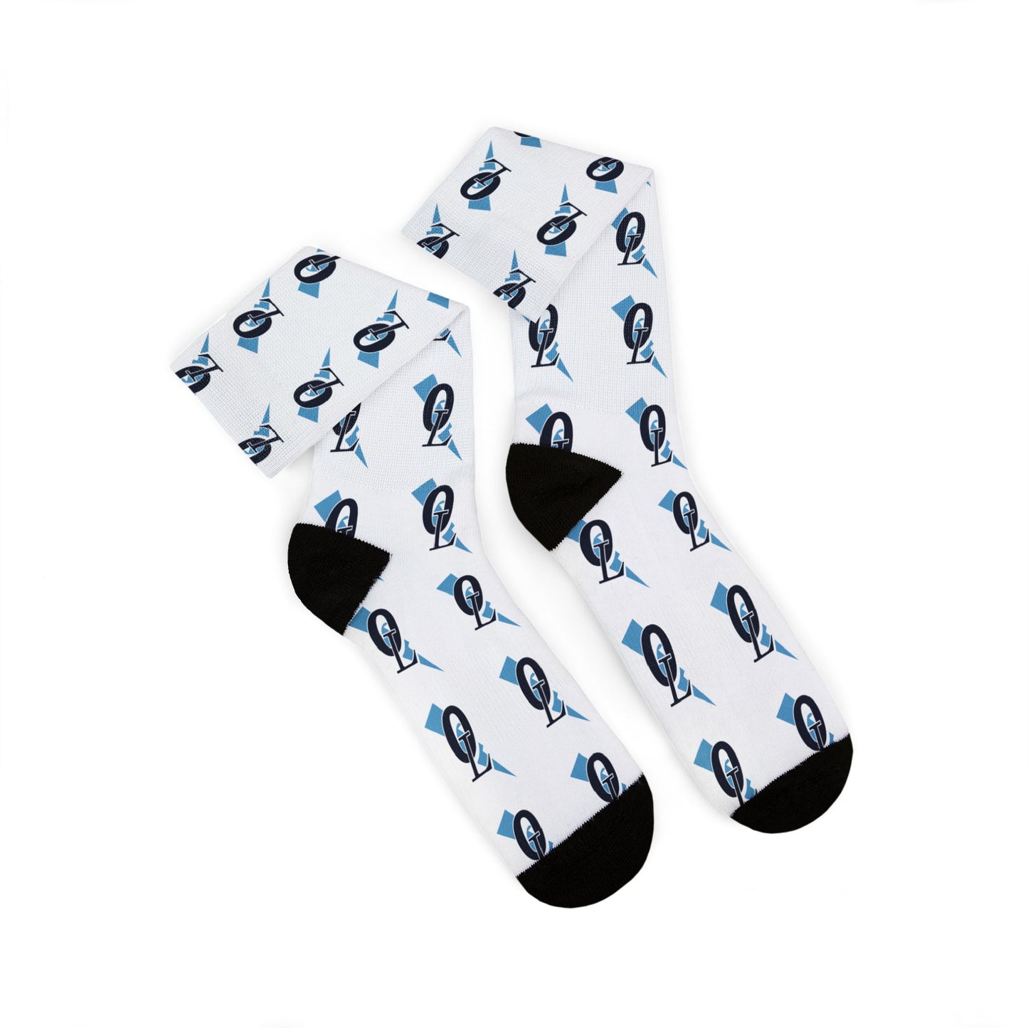 Lightning All-Over Print Socks