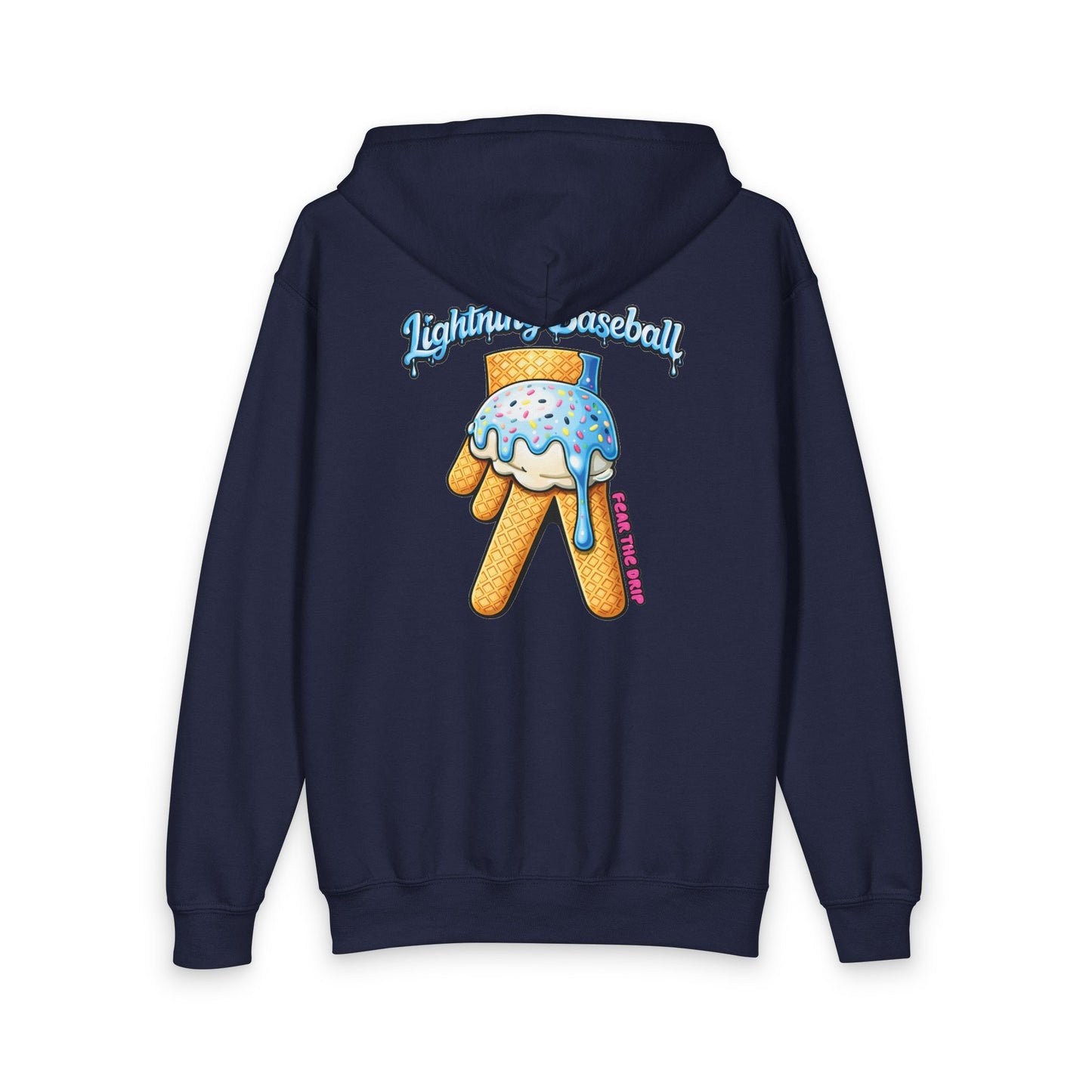 Kids' Lightning Peace Cone Hoodie
