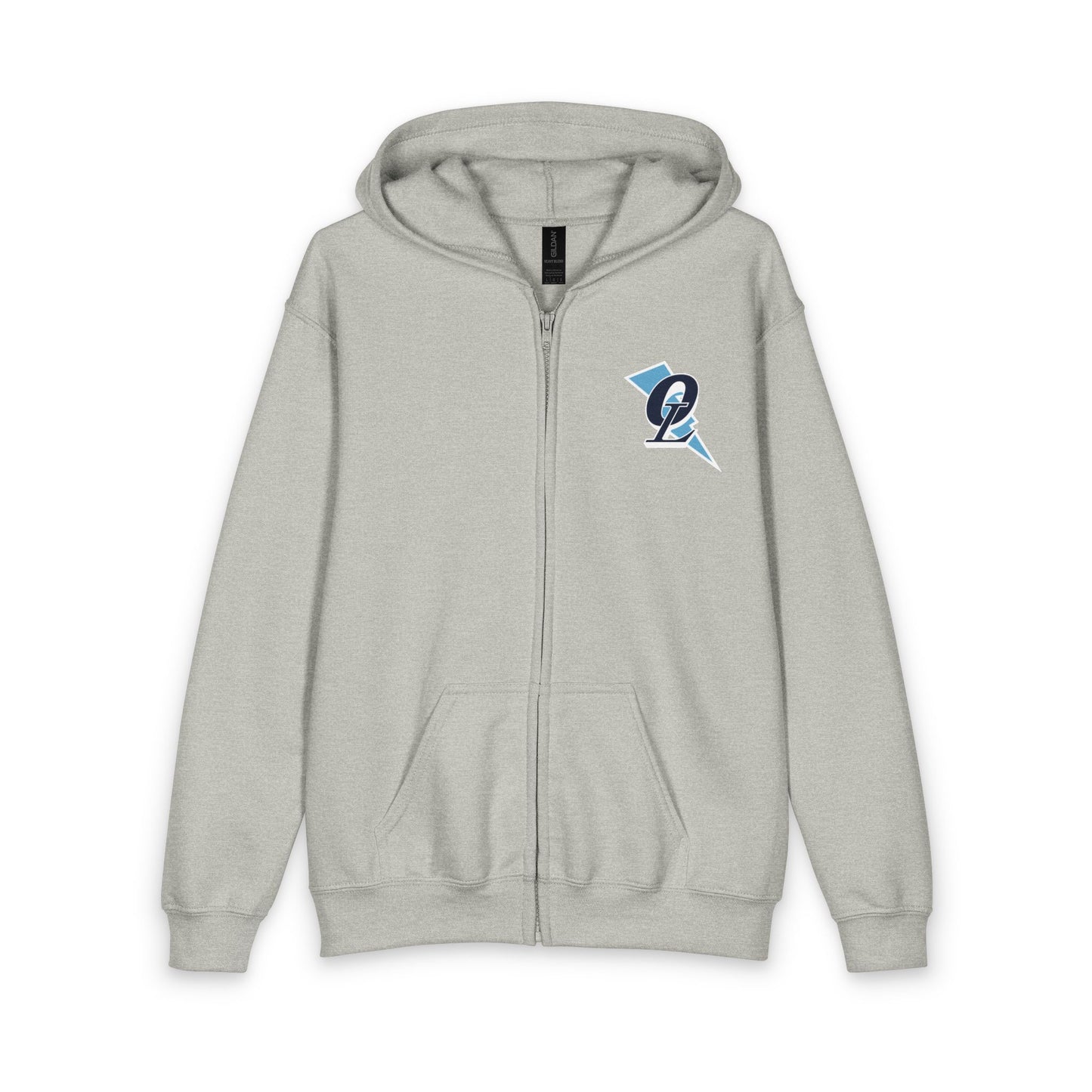 Kid's Lightning Name & Number Full-Zip Hoodie