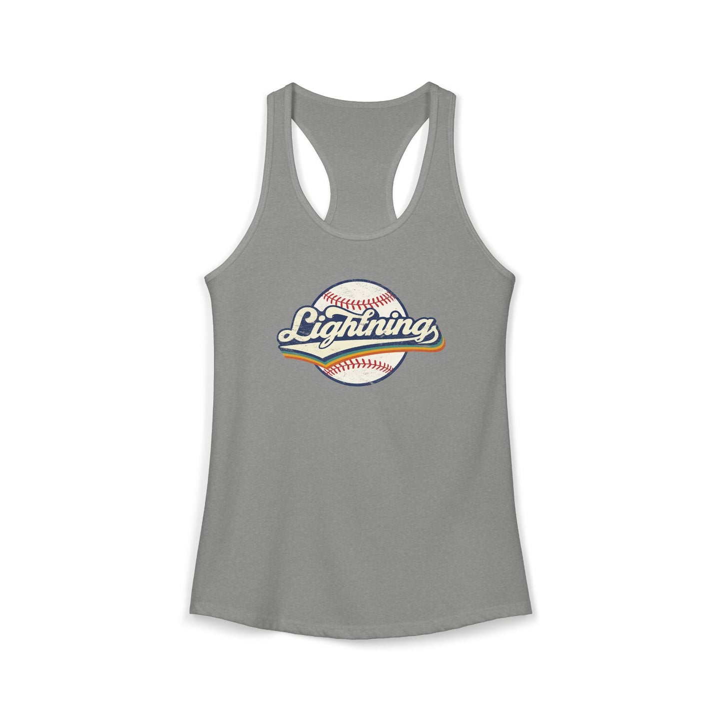 Women's Lightning Retro Racerback Tank Top