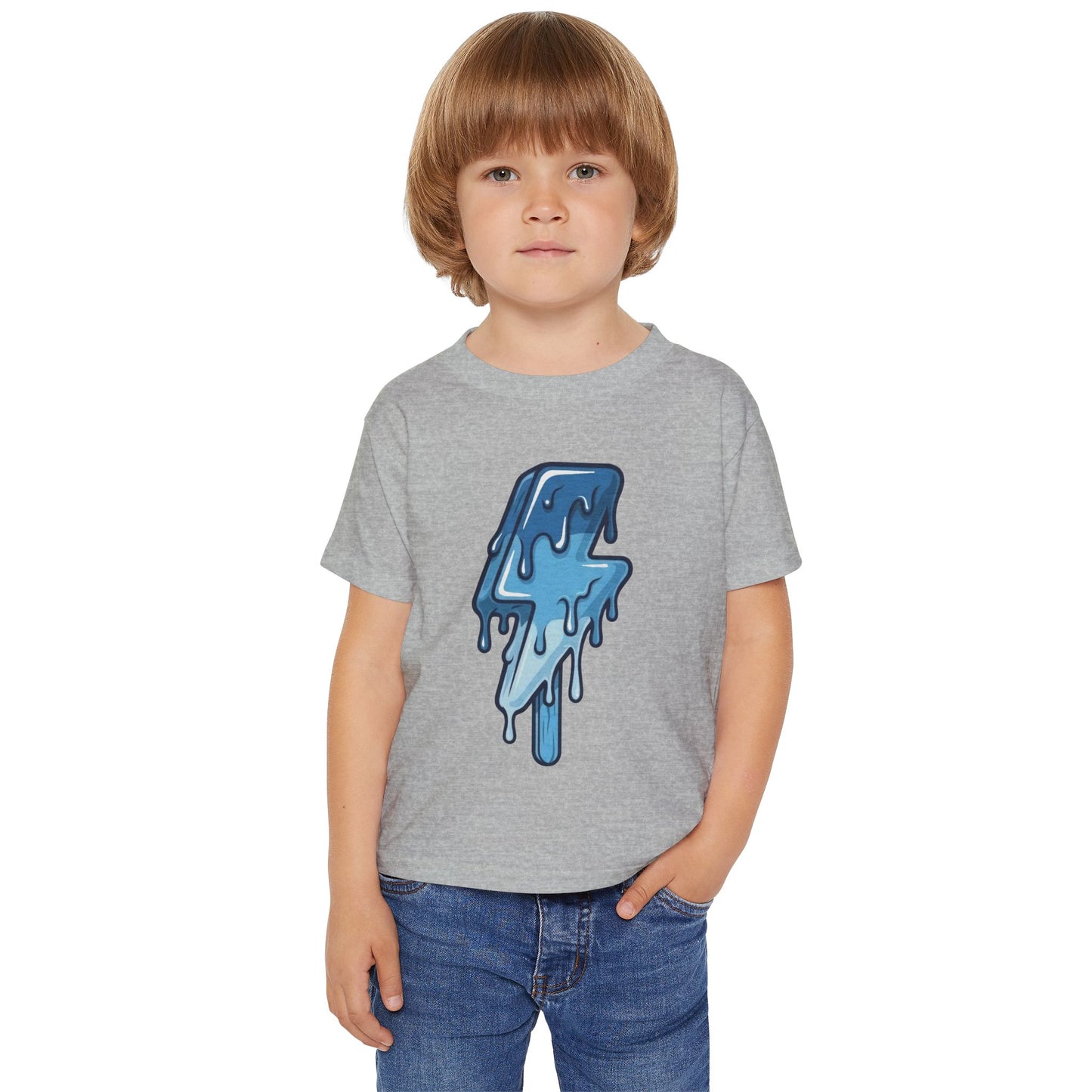 Toddler Lightning Dripping Bolt T-Shirt