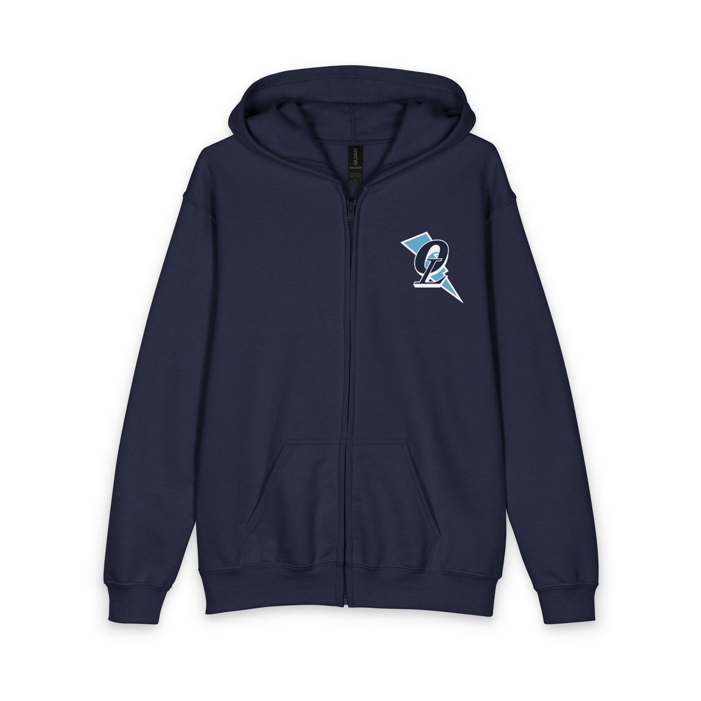 Kid's Lightning Name & Number Full-Zip Hoodie