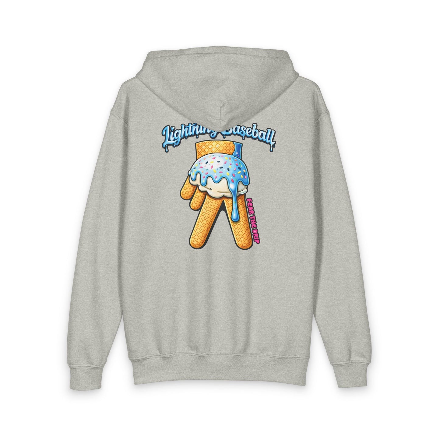 Kids' Lightning Peace Cone Hoodie