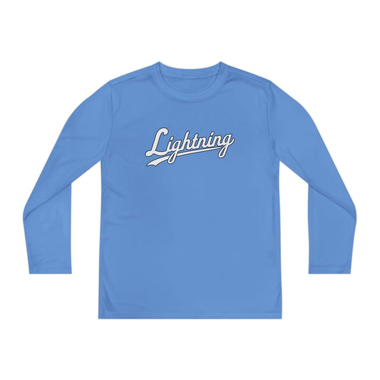 Kids' Lightning Script Lightweight Long Sleeve
