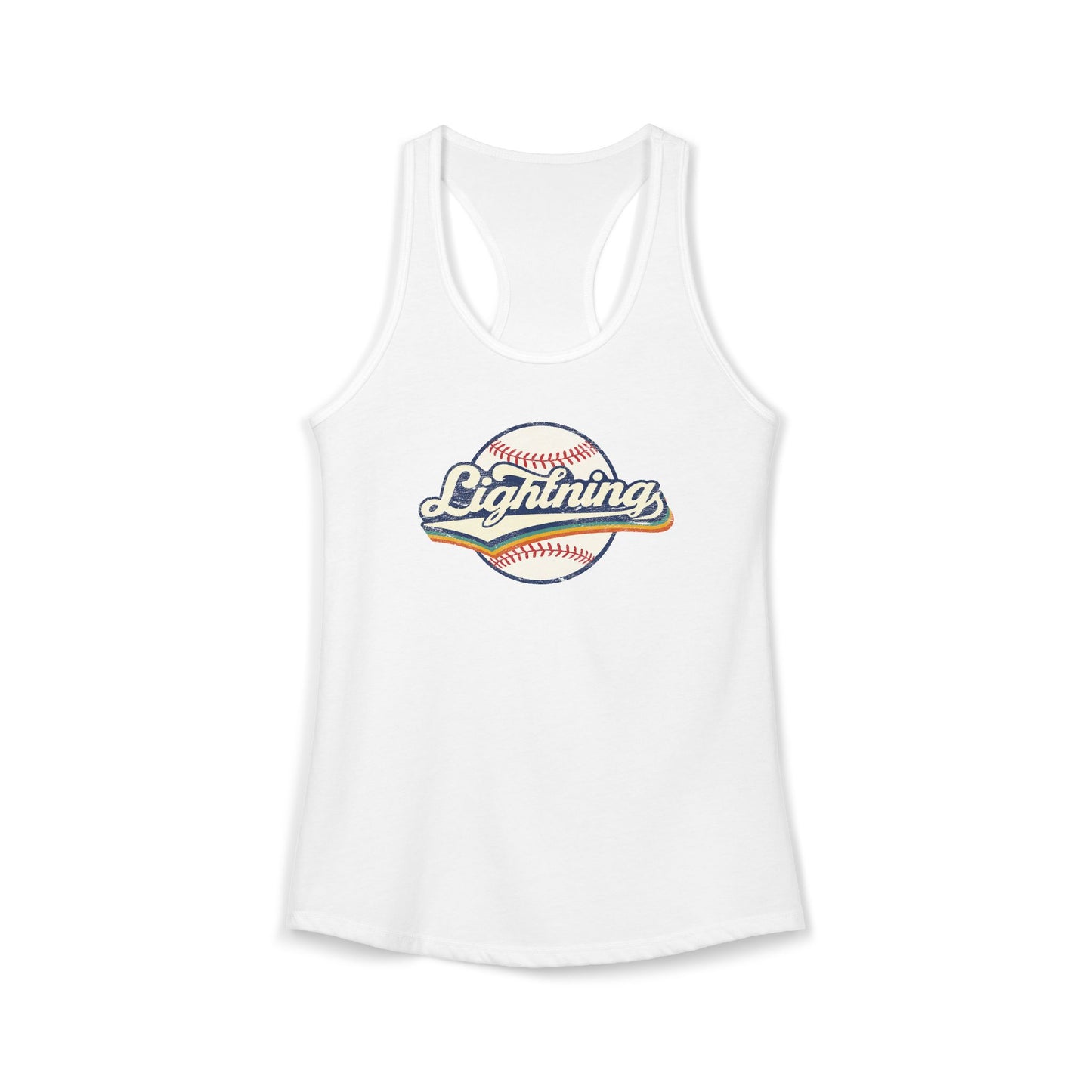 Women's Lightning Retro Racerback Tank Top