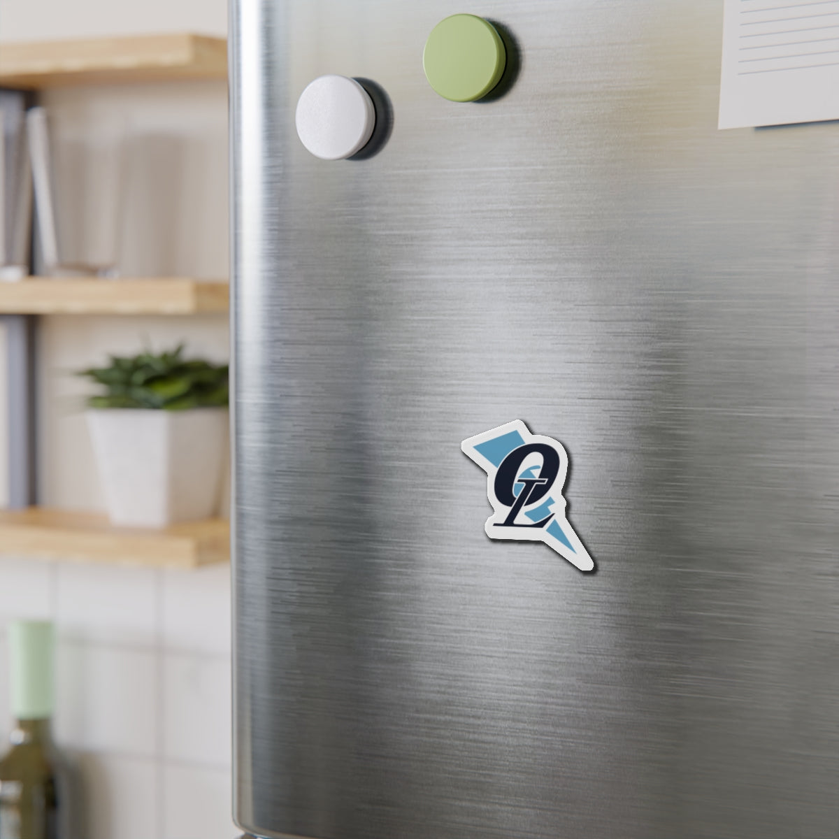 Lightning Die-Cut Magnet
