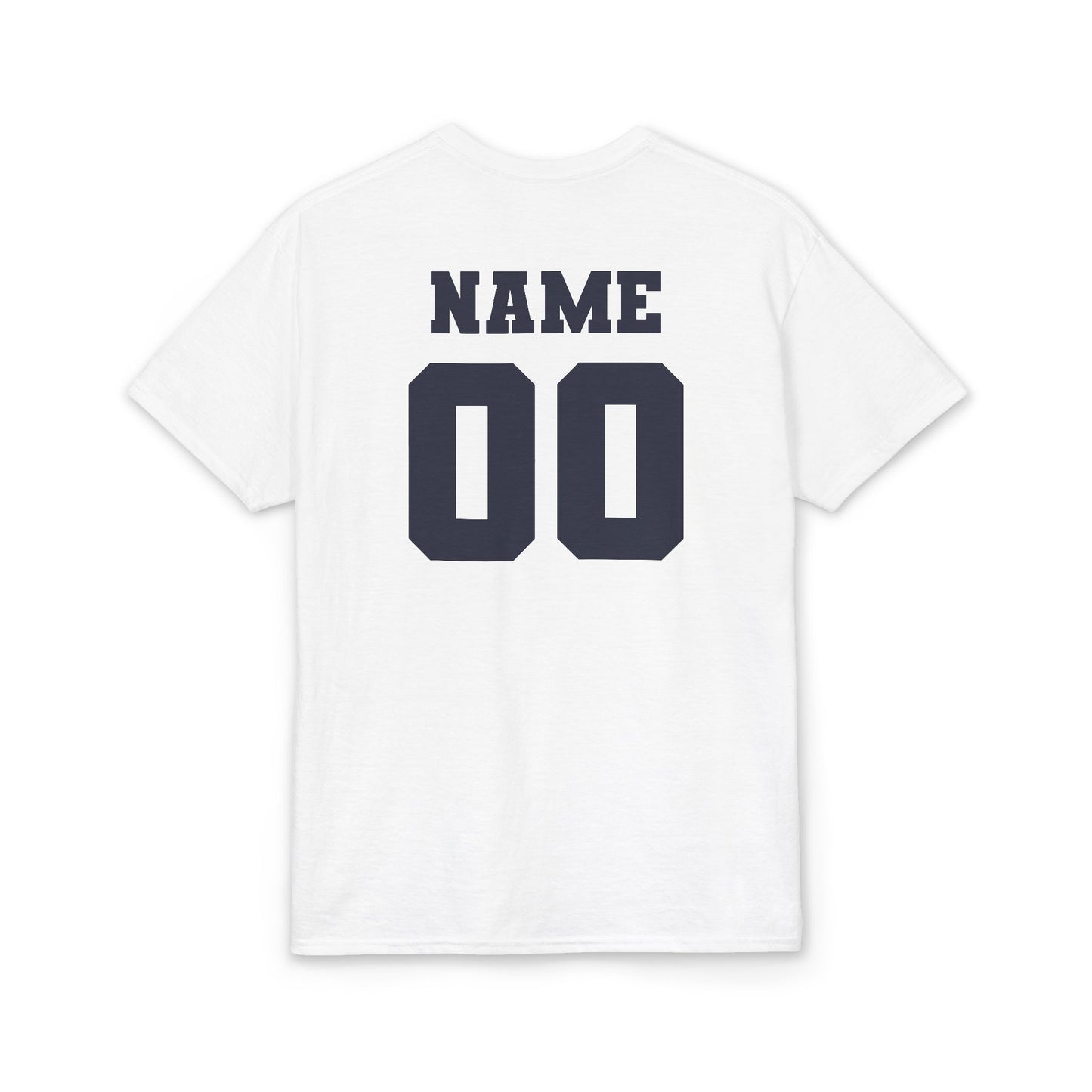Men's Lightning Baseball Stacked Name & Number T-Shirt