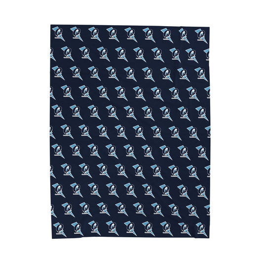 Lightning Velveteen Plush Blanket