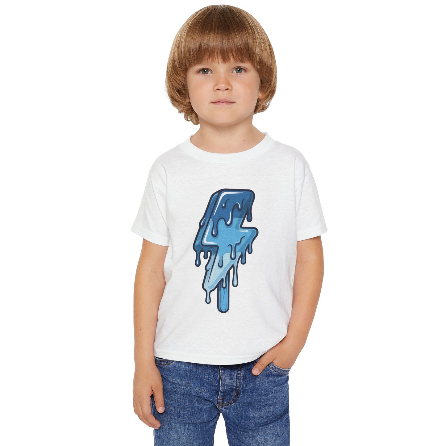 Toddler Lightning Dripping Bolt T-Shirt