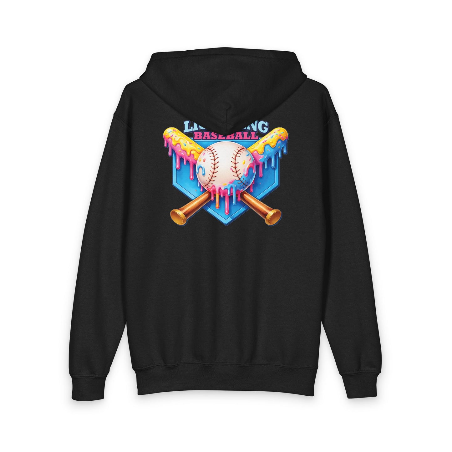 Kids' Lightning Home Plate Drip Hoodie